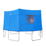 14FT Trampoline Tent, Fits for 14FT Straight Pole Round Trampoline, Trampoline Tent Cover (Fit for 6 Straight Pole Trampoline, T