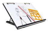 Isomars Drawing Board Table Model Foldable Board with Clips Drawing & Drafting Board (A1 (25.5 x 35 inches))