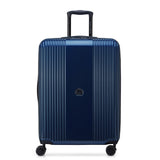 Delsey Paris Ophelie 81.5 Cms Large CheckIn Polycarbonate Hard Sided 8 Wheels Spinner Suitcase/Trolley Bag For Travel With Tsa 