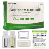 Air Formaldehyde (HCHO) DIY Test Kit (3 Kit) - Find Out How Much Formaldehyde is in The air Around You, Suitable for Detecting F