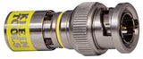 Klein Tools VDV813613 BNCConnector for RG6/6Q Coaxial Cables, Universal Compression Connectors, Male, 35Pack