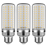 gezee 25W LED Light Bulb, 200 Watt Equivalent,E26 LED Lamp 2500 Lumens Daylight-White 6000K,Non-Dimmable (3-Pack)