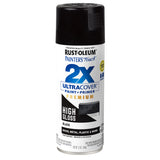 Rust-Oleum 331172 Painter's Touch 2X Ultra Cover Spray Paint, 12 oz, High Gloss Black