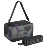 Beautyflier Pet Grooming Supplies Organizer, Protective Tote Bag Case for Pet Grooming Kit & Vacuum Suction Dogs Cats Hair, Trav