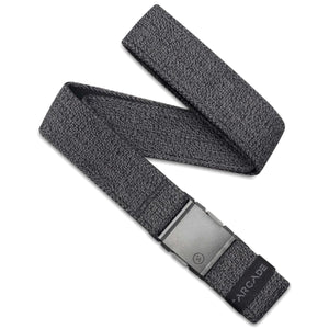 Arcade Belts A2 Atlas Unisex Adventure Belt: Heavy Duty Stretch, Metal Free Buckle, Heather Black