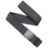 Arcade Belts A2 Atlas Unisex Adventure Belt: Heavy Duty Stretch, Metal Free Buckle, Heather Black