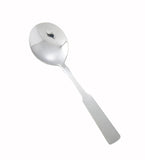 Winco 12-Piece Houston Bouillon Spoon Set, 18-0 Stainless Steel,Silver