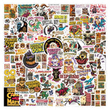 Kittyanie 50Pcs Sticker Set Featuring Dungeon Crawler Carl | Stunning Designs, Premium Quality Stickers Ideal For Roller Skating
