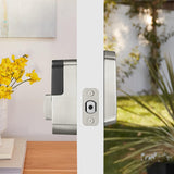 Yale Security 2 Touch Deadbolt Lock, Satin Nickel Biometric Fingerprint Entry Door Lock with Digital Keypad for Code Entry (No Wi-Fi), YRD420-F-BLE-619