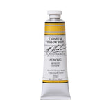 M. Graham & Co. 22063 M. Graham 2Ounce Tube Acrylic Paint, Cadmium Yellow Deep