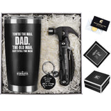 KINBATA Birthday Gift For Dad-Fathers Best Day for Dad Ever Gifts for Men from Daughter Son Wife Personalized Present for Him PaPa Multitool