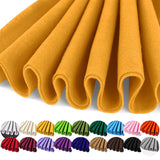 Antique Gold Felt Fabric 36 x 36 (1 Square Yard), Soft 1.6mm Thick Felt Sheets for Craft Sewing Patchwork DIY Art Projects Decor