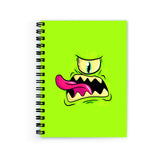 Plan To Gift Notebook Small Alien Notebook Wire Bound Spiral Printed Pages:160 (Size A5)