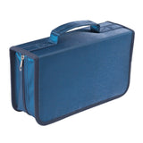 128 Capacity CD/DVD case Wallet, Storage,Holder,Booklet by Rekukos(Blue)