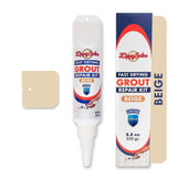 ZippySolve Tile Grout, Repair Kit, Restore & Renew Tile Joints Line, Fast Drying Tile Grout Paint Squeeze Tube for Bathroom Show