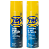 Zep Oven & Grill Cleaner 19oz (1ct) and Foaming Glass Cleaner (1ct)