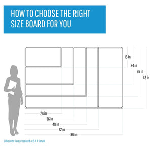 Industrial Magnetic Steel Dry-Erase Board