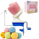 SPEENSUN Yarn Winder for Crocheting, Yarn Spinner, 3.5 OZ Easy-to-Install and Efficiently Yarns Cake Winder with Lower Noise for