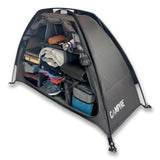 CAMPYRE - Tent & RV Camping Organizer with Zippered Flap, 9-Shelf Storage. RV Shoe Organizer, Dining Tent Organizer. Organize An