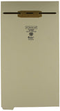 Smead 35650 Stackable End Tab Legal Size Folder Dividers with Fastener 1/2Inch 50 Each/Pack