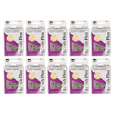 CLI Charles Leonard Push Pins, Clear, 100 Per Box, 10 Boxes (CHL200CL-10)