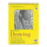 Strathmore 300 Series Drawing Paper Pad, Top Wire Bound, 11x14 inches, 50 Sheets (70lb/114g) - Artist Paper for Adults and Stude