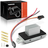 A-Premium HVAC Blower Motor Resistor Kit with Harness Compatible with Chevrolet, GMC, Buick, Cadillac & Olds Vehicles - Silverad
