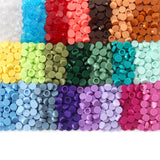 Feleph Custom 1 1 Flat Tiles 2200PCS Round Bricks MOC Parts and Pieces, 22 Colors Bulk Studs Building Accessories for Smooth Su