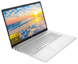 HP Laptop 17 inch for Business and Students, 17.3 FHD Display, AMD Ryzen 5 5500U(Beat i7-11370H), 16GB RAM, 1TB NVMe SSD, Finger