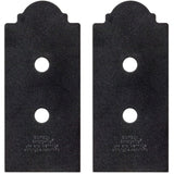 Simpson StrongTie APB44DSP Outdoor Accents Mission Collection ZMAX, Black Post Base