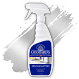 Goddard's Stainless Steel Cleaning Spray for Kitchen Appliances Removes Grease & Food Stains, Brightens Surfaces to StreakFre