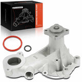 A-Premium Aluminum Engine Water Pump W/Seals Compatible with Ford F-150 2014-2011, Mustang 2014-2011 - DOHC, 8Cyl 5.0L - (with 2