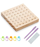 12 Pcs Granny Square Blocking Board,Crochet Blocking Board,With Pegs And Pins, Ideal For Etsy Shop Owners And Diy Craft Enthusia