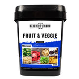 Ready Hour, Fruit & Veggie Mix, Real NonPerishable FreezeDried Food, 30Year Shelf Life, Portable Emergency and Adventure Food