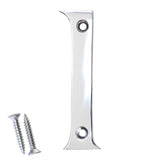 RCH Hardware 2271CP075 | Solid Brass 3 Tall House Number 1, Polished Chrome Shiny Silver Matching Screws Included
