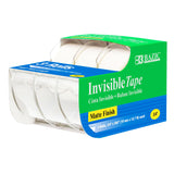 BAZIC 3/4 X 500 Invisible Tape (3/Pack)