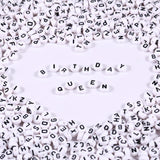 1000pcs White Mixed Round Acrylic Letter Beads 4x7mm Black Alphabet Number Beads for DIY Phone Case Glasses Decoration Bracelets