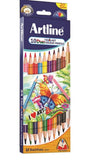 Artline Duo Tri-Art Colour Pencil - Pack Of 10