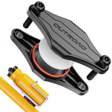 CITYWAY Waterproof Bike Mount for AirTag, Hidden Under Bottle Cage | M5 Black Security Screws | Light Weight, Inconspicuous Secu