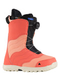Burton Women's Mint BOA Snowboard Boots, Peach Echo, 7.0