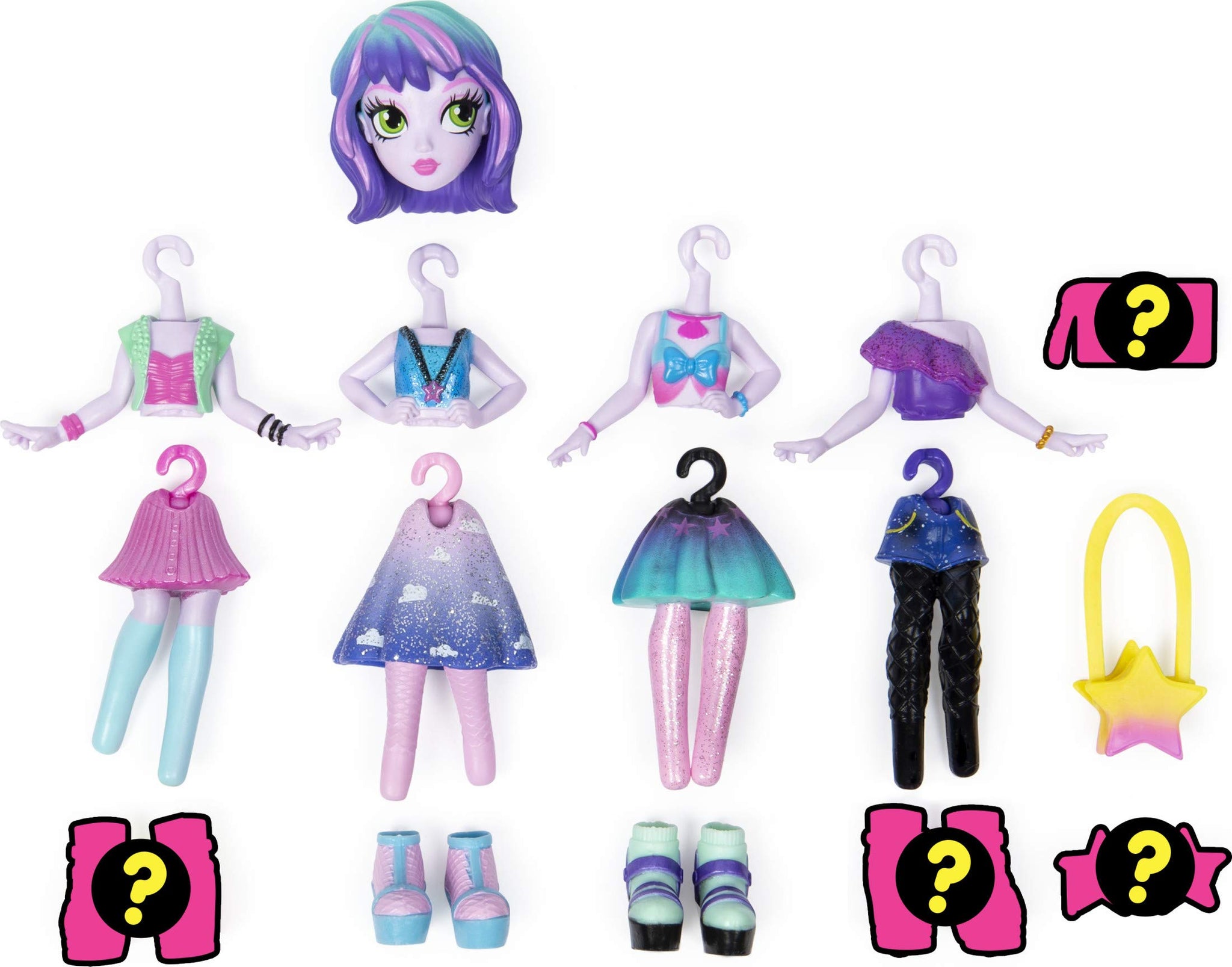 Off the Hook Style Studio, Fashion Fun Playset with 4-inch Small Doll and Fashions and Accessories, for Girls Aged 5 and Up
