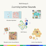 Lovevery Reading Skill Set, Learn to Read for Pre-K and Kindergarten, Fun Phonics Games and Books, Part 1