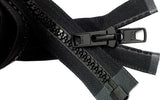 YKK Bimini Top #10 Black Marine Double Pull Zipper 80 ~ YKK Zipper