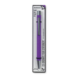 IF Bookaroo Pen, soft touch, colour coated pen with black ink - PURPLE