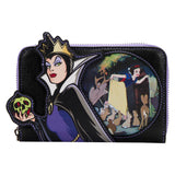 Loungefly DISNEY VILLAINS SCENE EVIL QUEEN ZIP AROUND WALLET