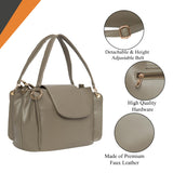 Adisa Shoulder Handbag Bag For Women And Girls With Sling Belt (Ad4055-Meh),Olive,,B07XBNVB32
