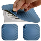 DIFENLUN Shower Drain Cover Tub Stopper,2 Pieces Sewer Anti-Odor Mat Deodorizing Drain Plugs for Kitchen,Bathroom and Laundry(5.