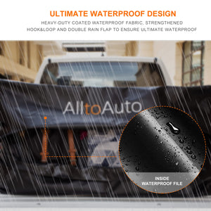 AlltoAuto Truck Bed Cargo Bag, 26 Cubic Feet (51''x40''x22''), 100% Waterproof 1000D Heavy Duty, Fits Any Truck Size, Simple and