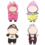 4 Pack-17cm Doll Clothes,Premium Doll Outfit with Accessories,Doll Princess Skirt,Cute Clothes Outfit for 17cm Dolls,End Dolls F
