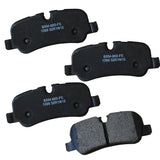 Bendix Premium SBM1099 Semi-Metallic Rear Brake Pads for Land Rover Discovery 2016-2014, LR2 2013, LR3 2009-2005, LR4 2016-2010,